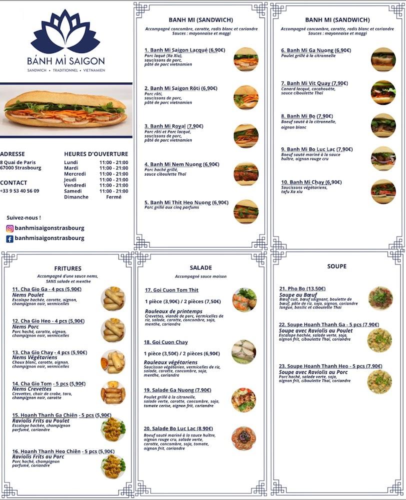 Banh Mi Saigon - Menu Image 2